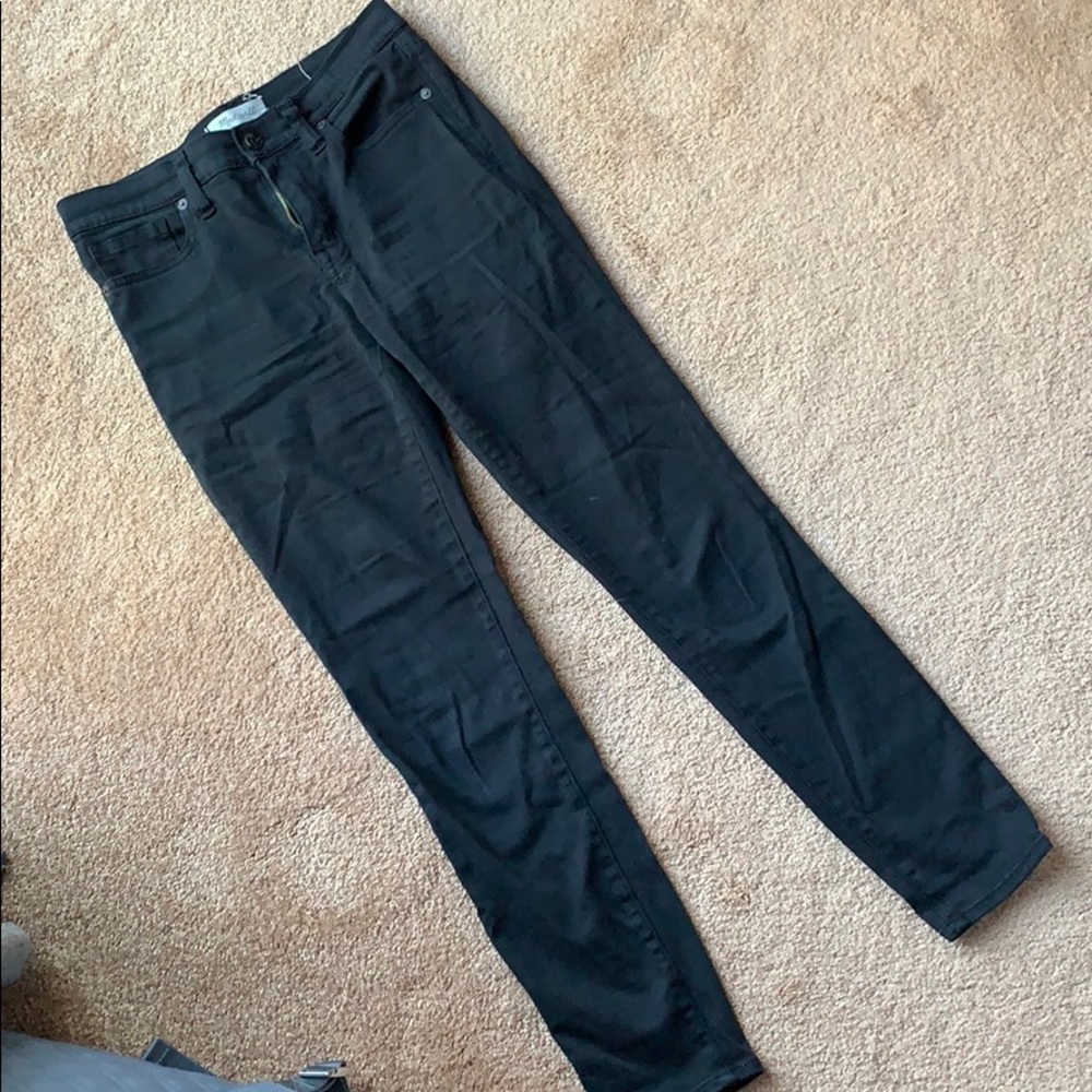 Madewell skinny skinny 9” high riser pants